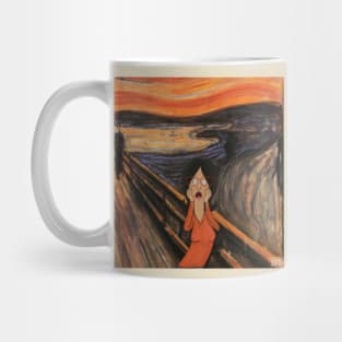 Burgers Painting Scream Linda Mug